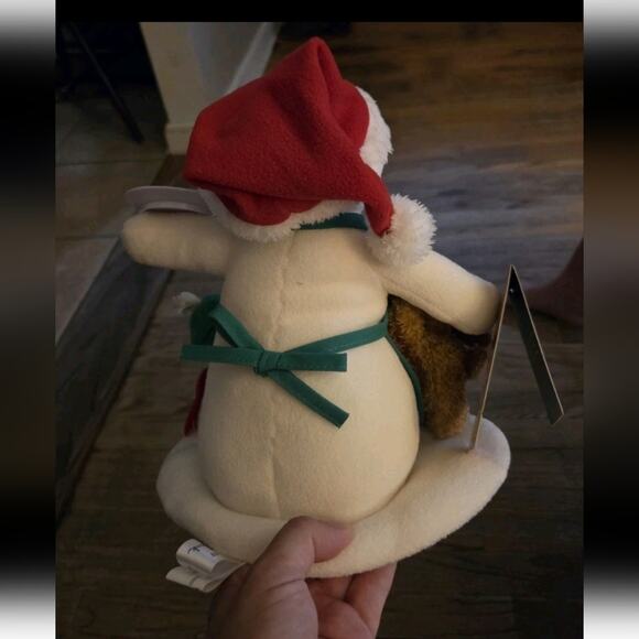 Hallmark 2015 "Time For Cookies" Musical Snowman Techno Plush NWTS - Picture 2 of 3